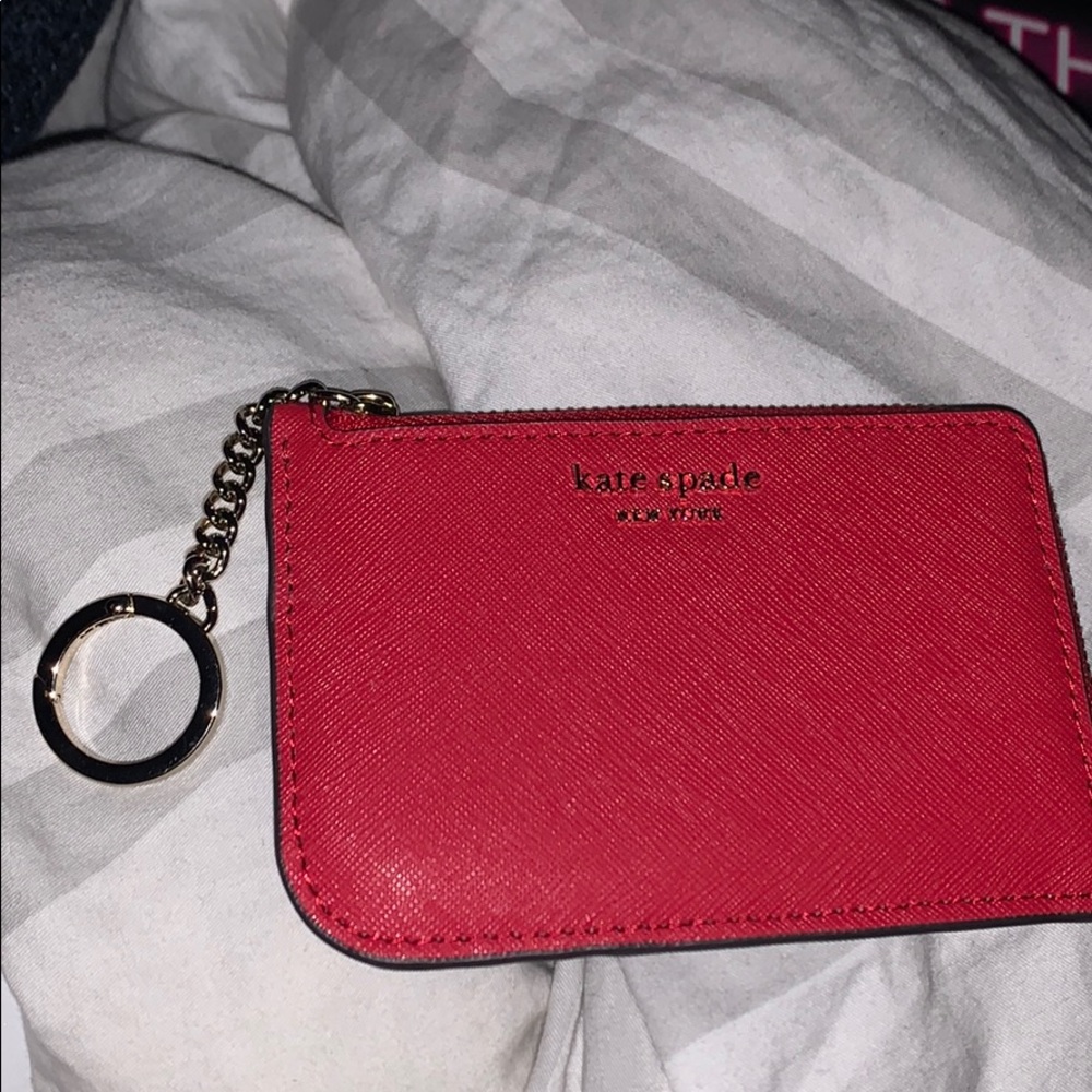A Kate Spade key chain wallet
